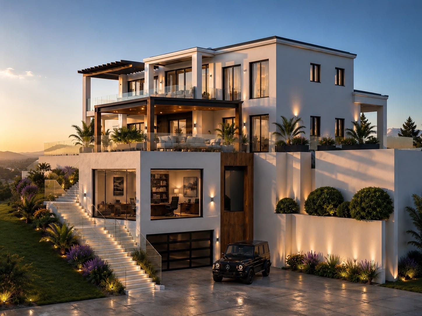 Malibu Hillside Fire Rebuild