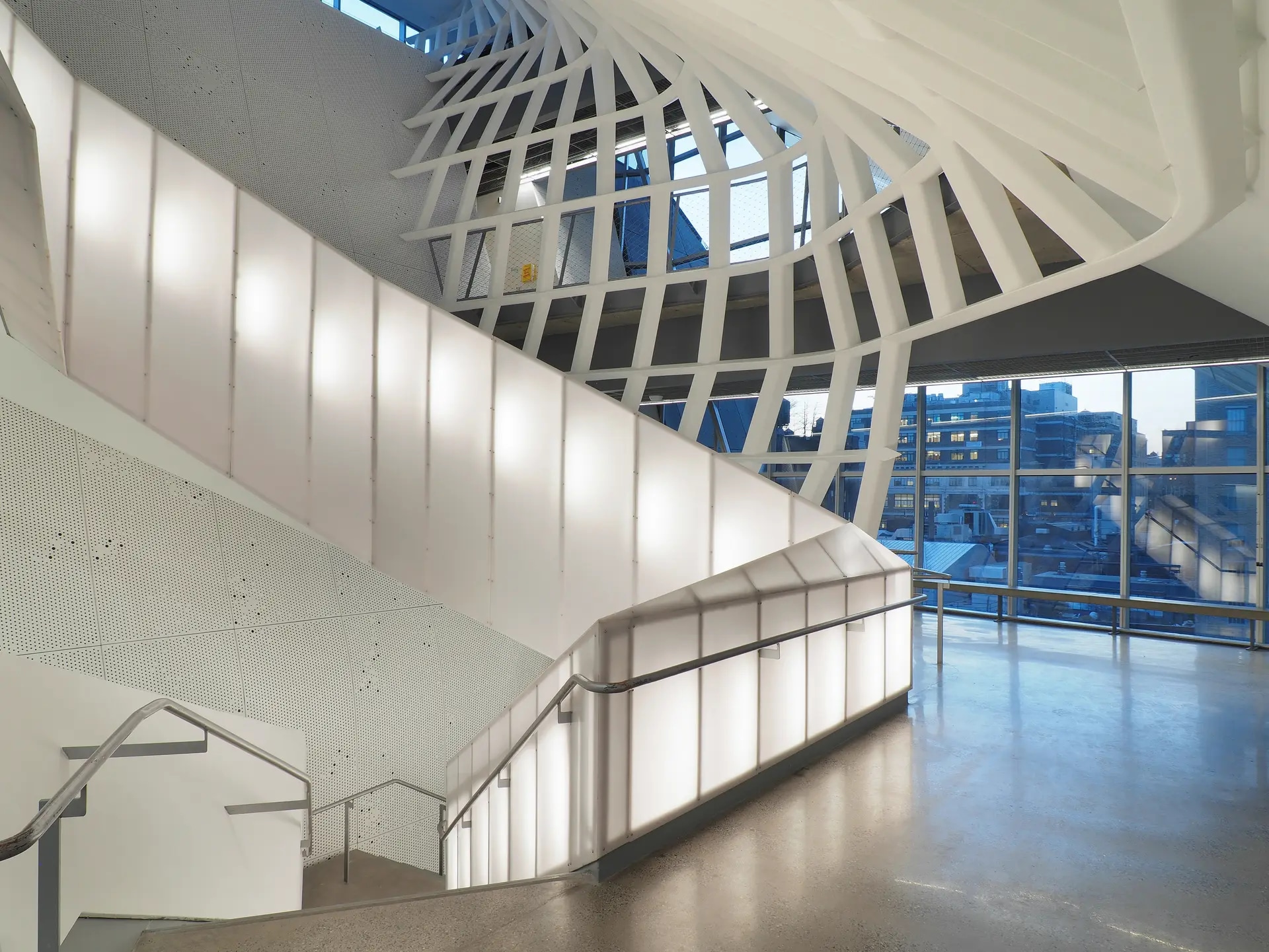 Architectural interior from the DWD Builders New York educational facility project
