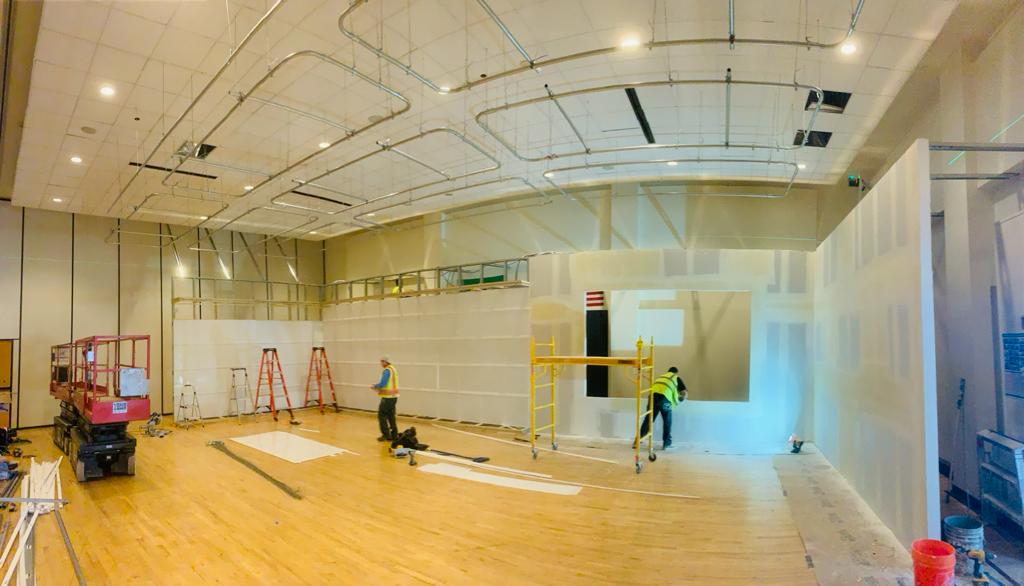 Broadcast Studio Build-Out — Under Construction