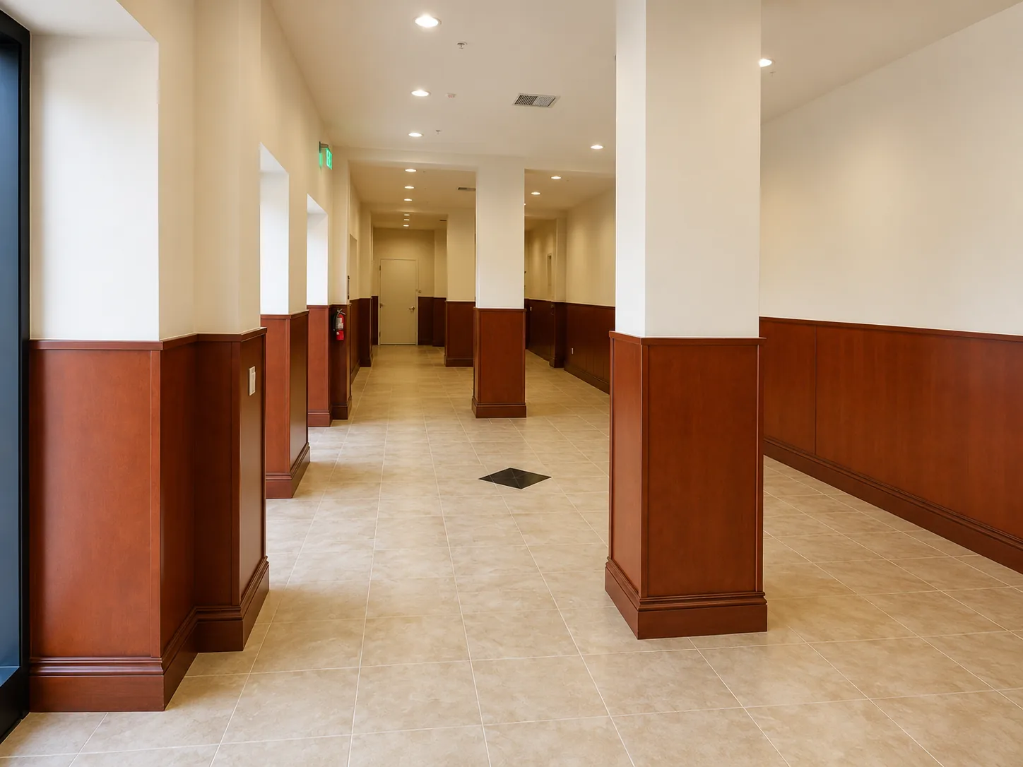 Lobby — Column Corridor
