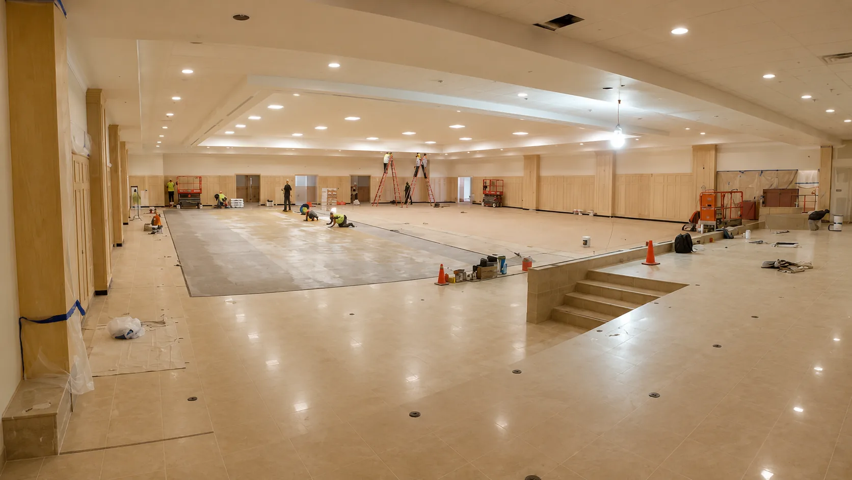 Sanctuary — Interior Construction