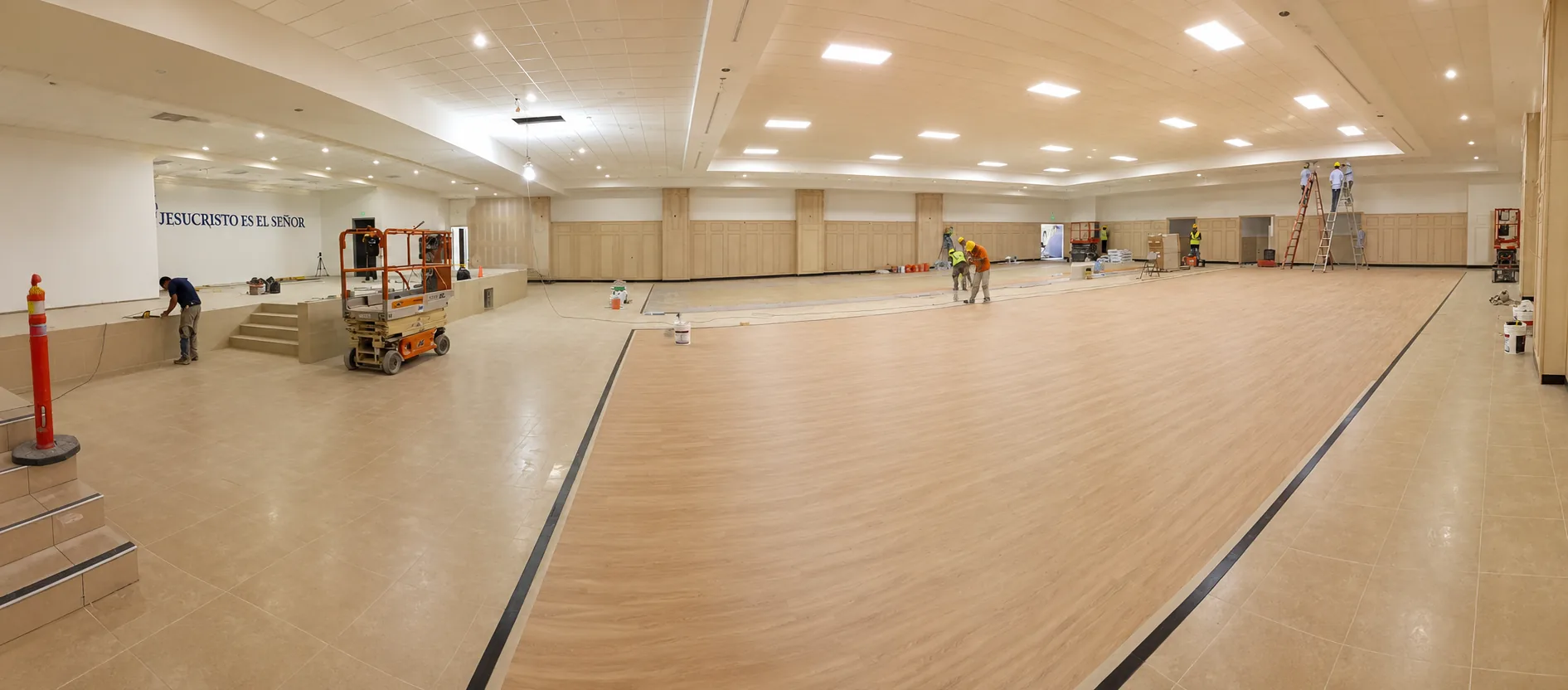 Sanctuary — Floor Installation