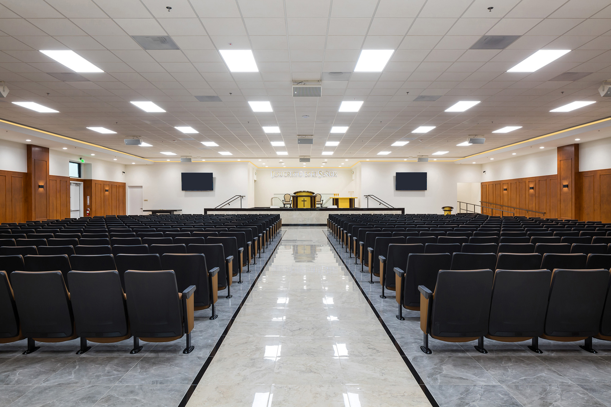 Sanctuary — Full Aisle View