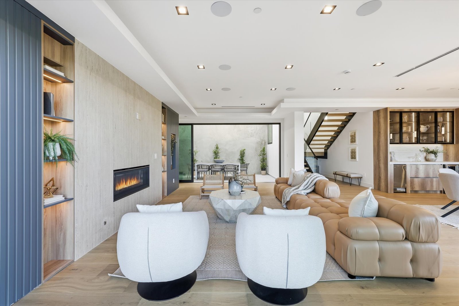 Living Room — Fireplace