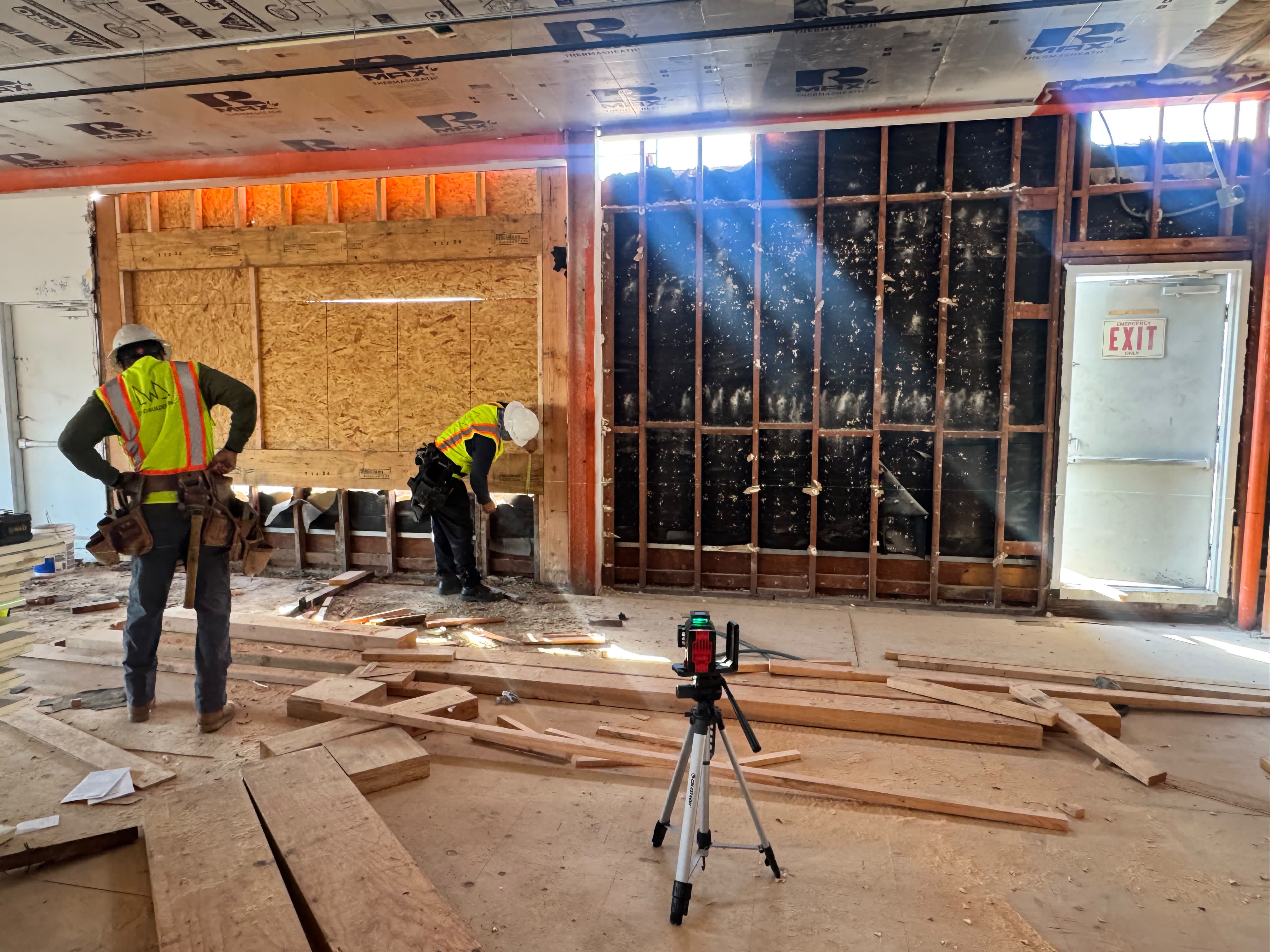 Interior — Framing & Field Layout