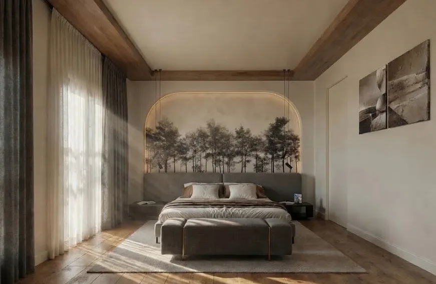 3D Render — Primary Bedroom Suite