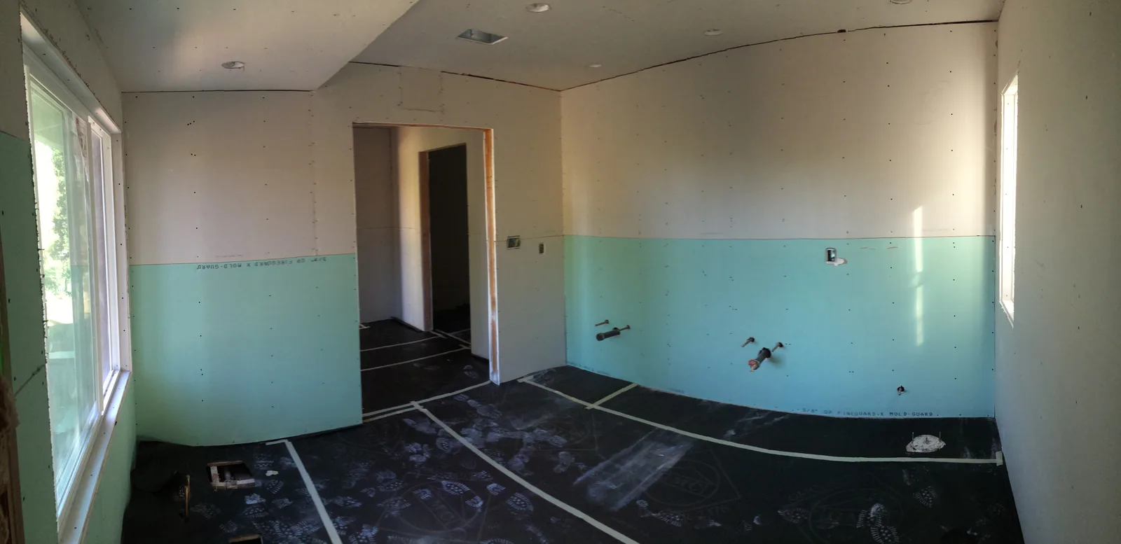 During Construction — Flooring Subfloor