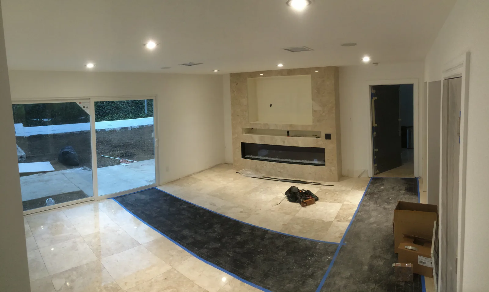 Living Room — Open Floor Plan