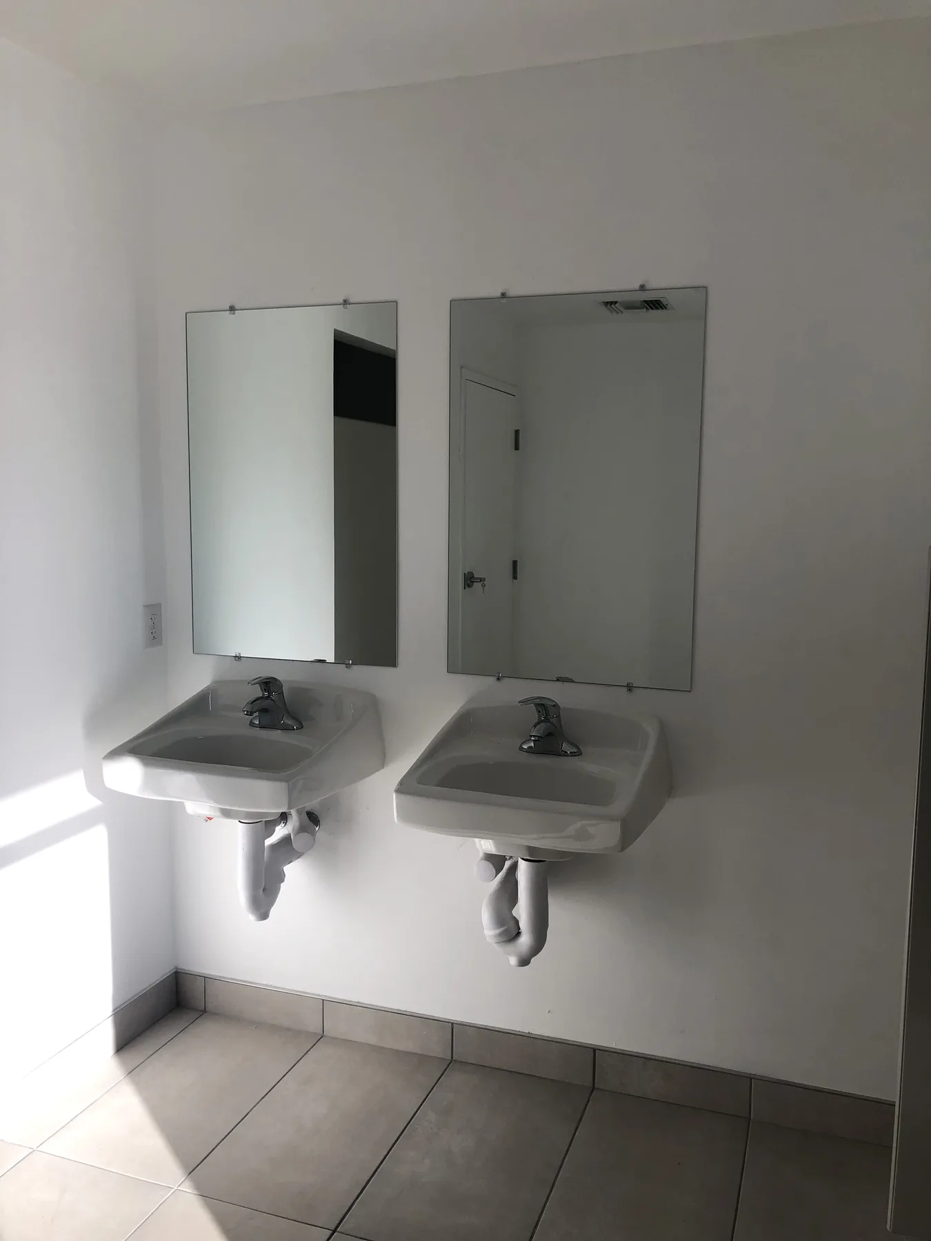 ADA Restroom — Accessible Fixtures and Partitions