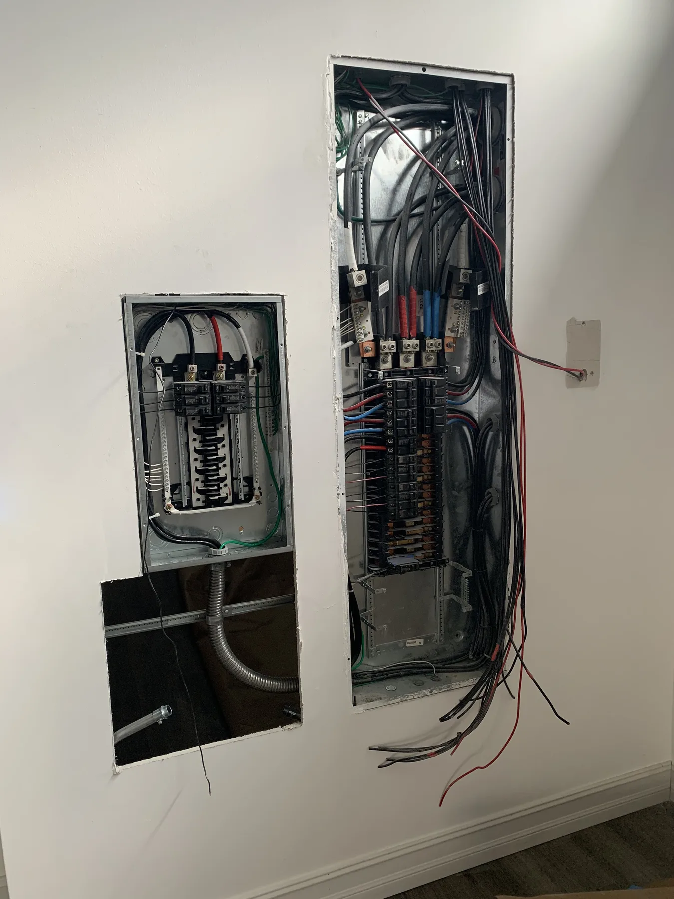 Finish Phase — Electrical Panel Installation