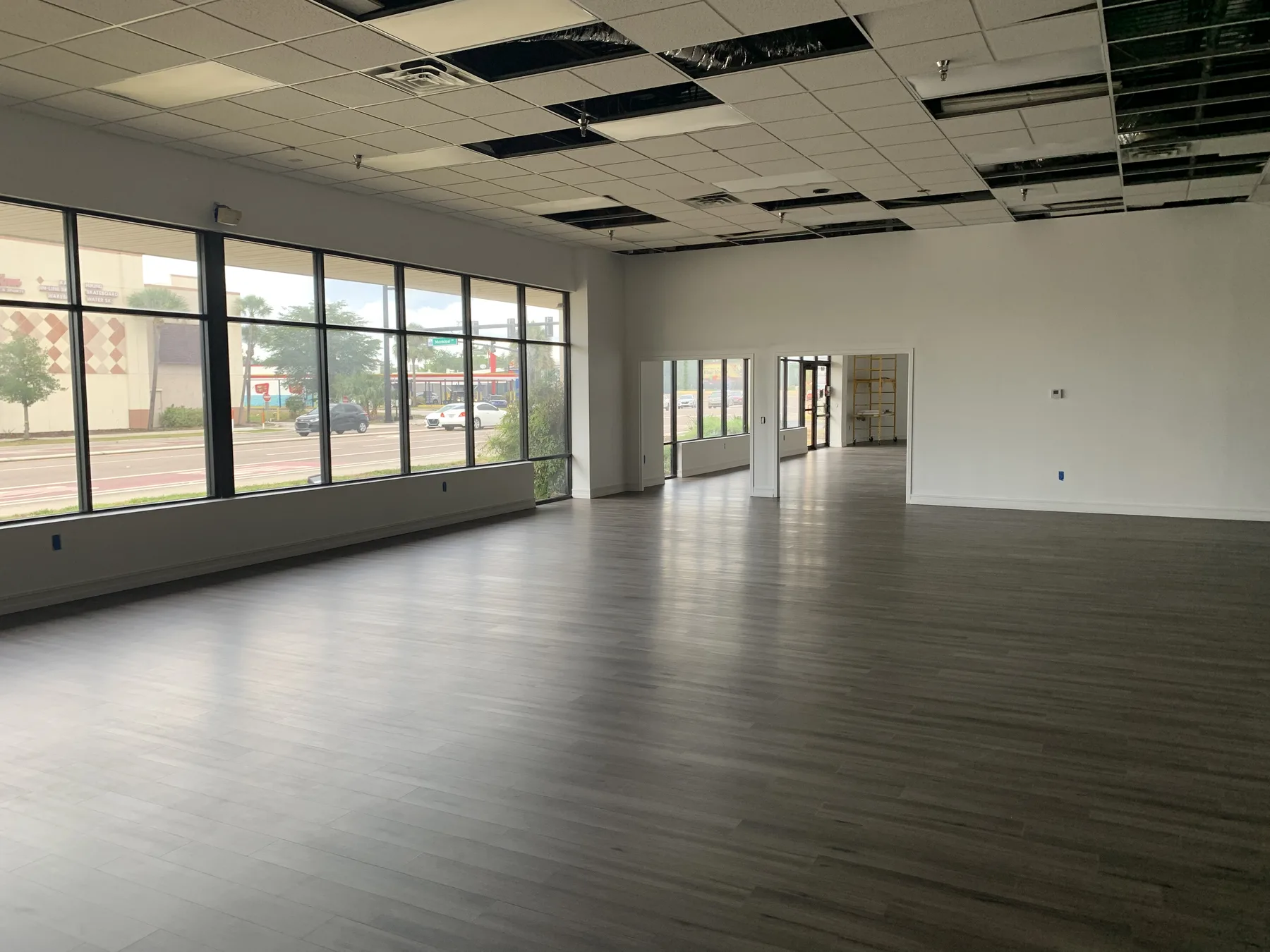 Finish Phase — Flooring Installation in Open Interior